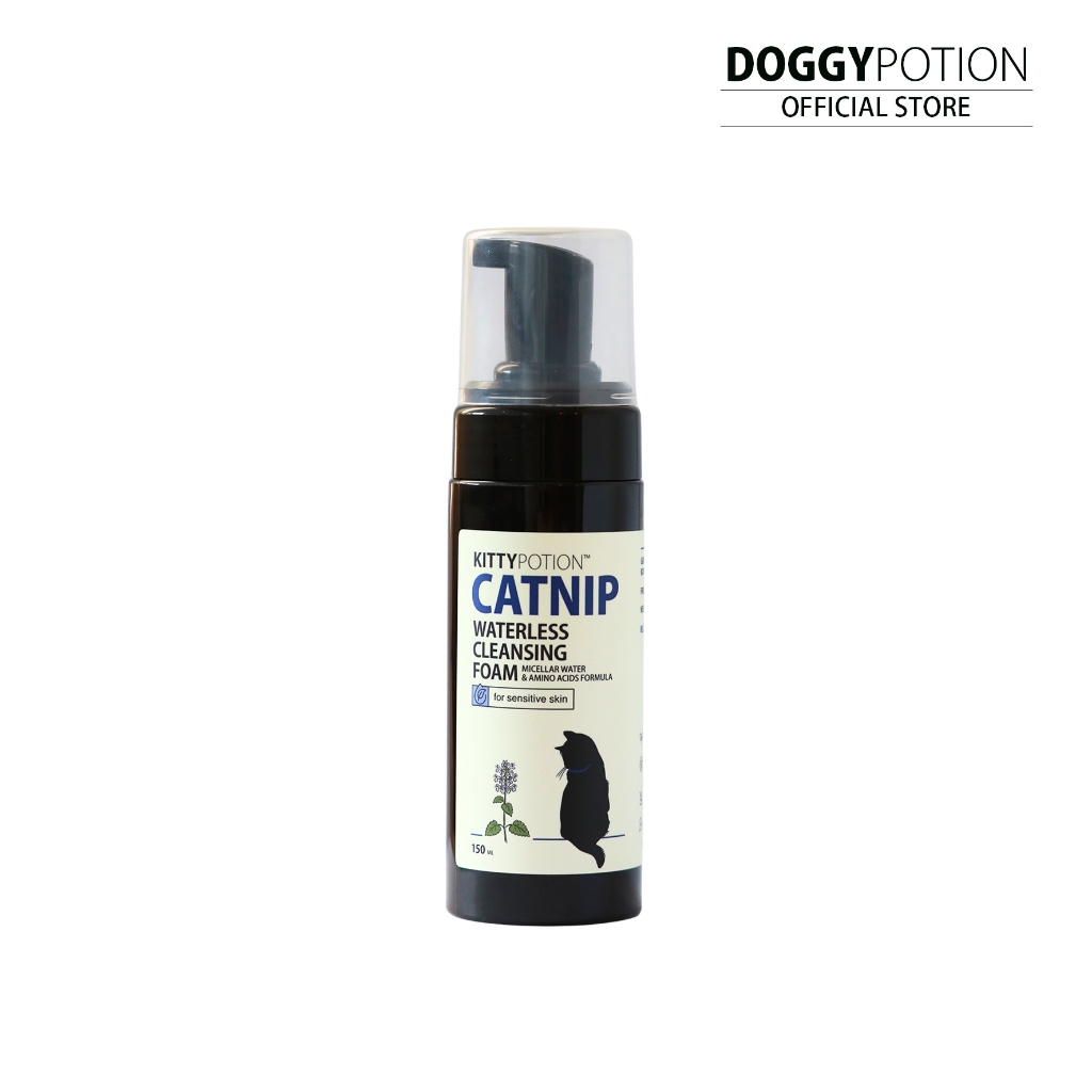 Kitty Potion Catnip Waterless Cleansing Foam 150 ml (โฟมอาบแห้ง)