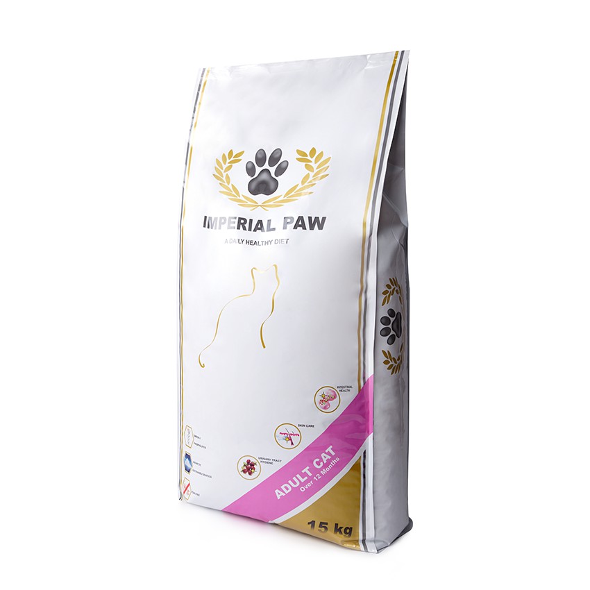 Imperial Paw อาหารแมว สูตร Adult Cat แมวโต 15.0 Kg. เกรดซุปเปอร์พรีเมี่ยม จากเบลเยี่ยม