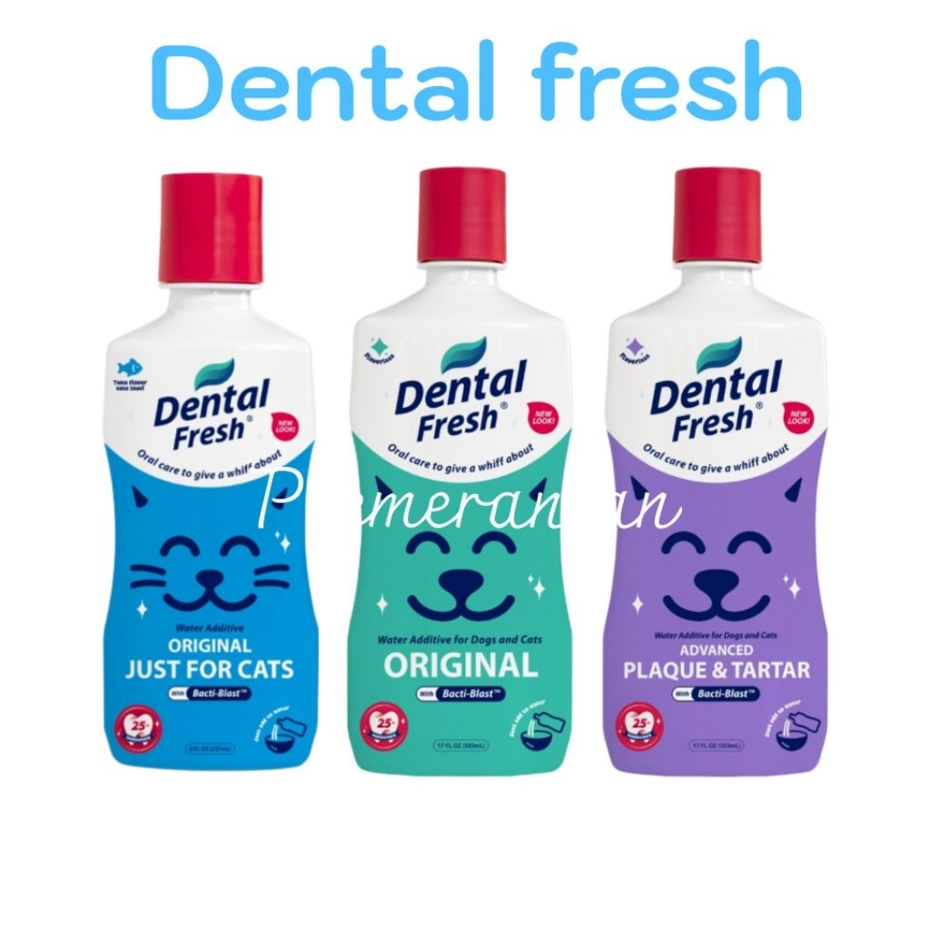 Dental Fresh ทําความสะอาดช่องปากและฟันสุนัขและแมว นําเข้าจากอเมริกา