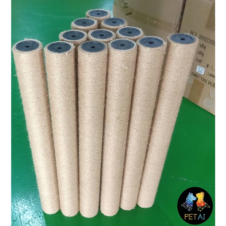 อะไหล่คอนโดแมวสรน้ําตาล เสาลับเล็บแมว ที่ลับเล็บแมว ขนาด 30 ซม. 40 ซฒ. และ 50 ซม