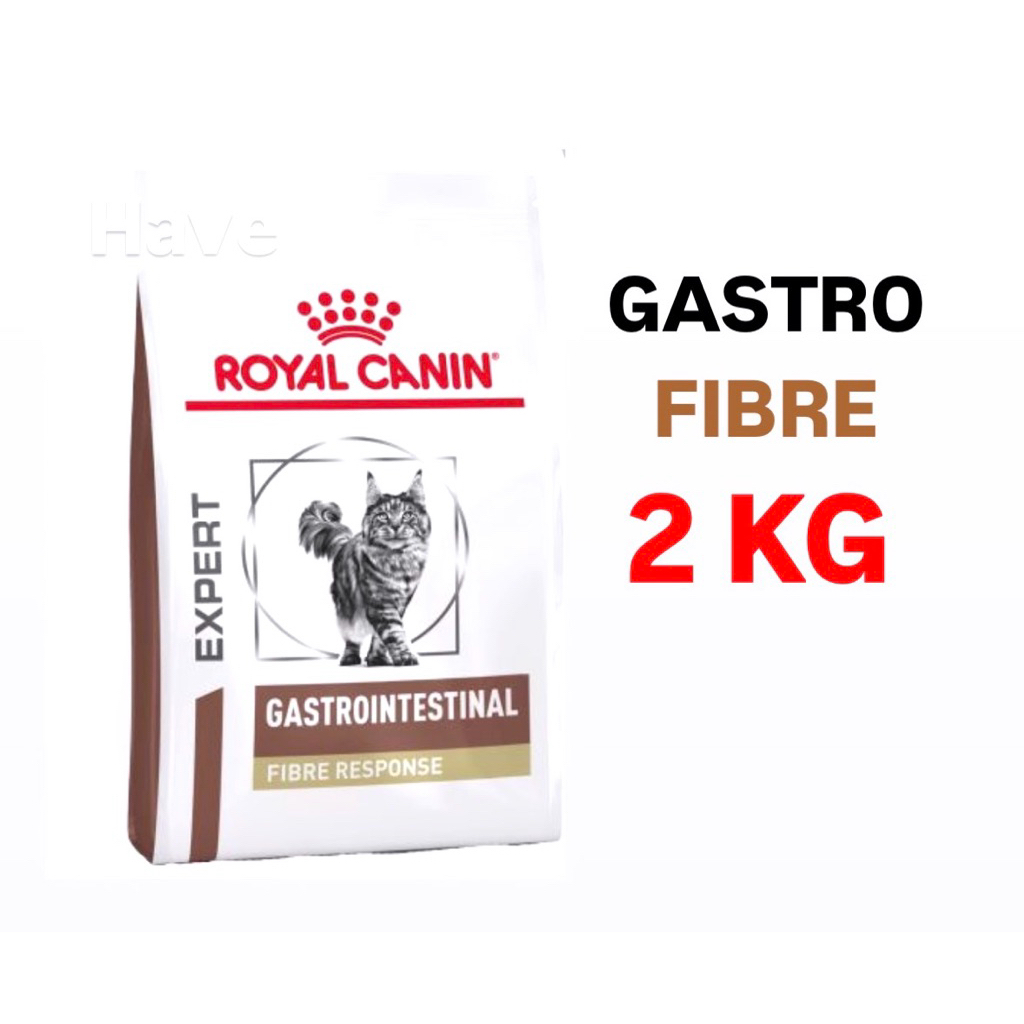 Royal Canin Gastro intestinal fiber response ขนาด2kg อาหารแมว สําหรับแมวท้องผูก หรือขาดไฟเบอร์