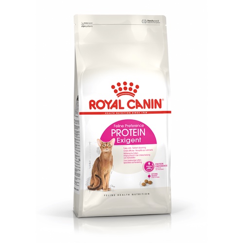 400g. ) Protein Exigent / Royal Canin อาหารเม็ด สําหรับแมวโตช่างเลือก ที่ชอบอาหารที่มีโปรตีนสูง อายุ 1 ปีขึ้นไป