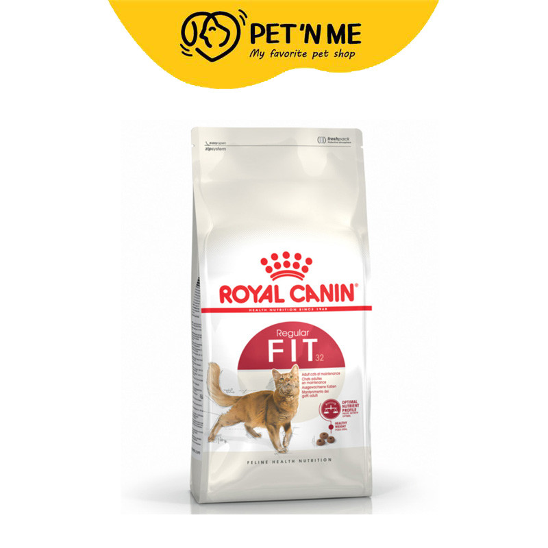 จัดส่งจากคลัง] ROYAL CANIN Fit โรยัล คานิน อาหารเม็ดแมวโต รูปร่างดี 400 g [3182550702157