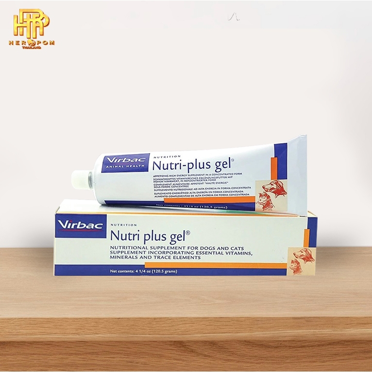 VIRBAC NUTRI-PLUS GEL อาหารเสริมชนิดเจล สําหรับสุนัข และแมว