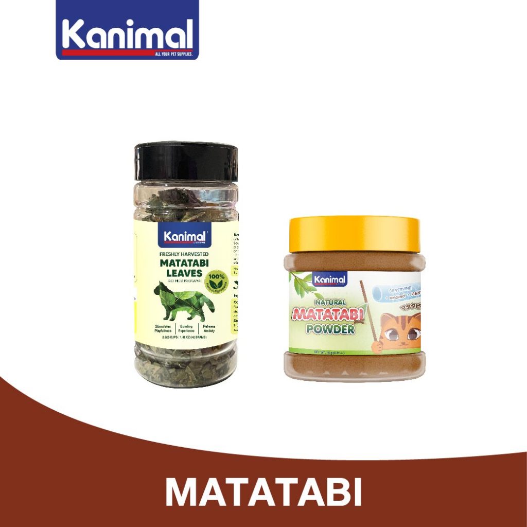 Kanimal Matatabi (Silvervine) ขนมแมว มาทาทาบิ กัญชาแมว ใช้โรยบนของเล่น ผ่อนคลาย สําหรับแมวทุกสายพันธุ์