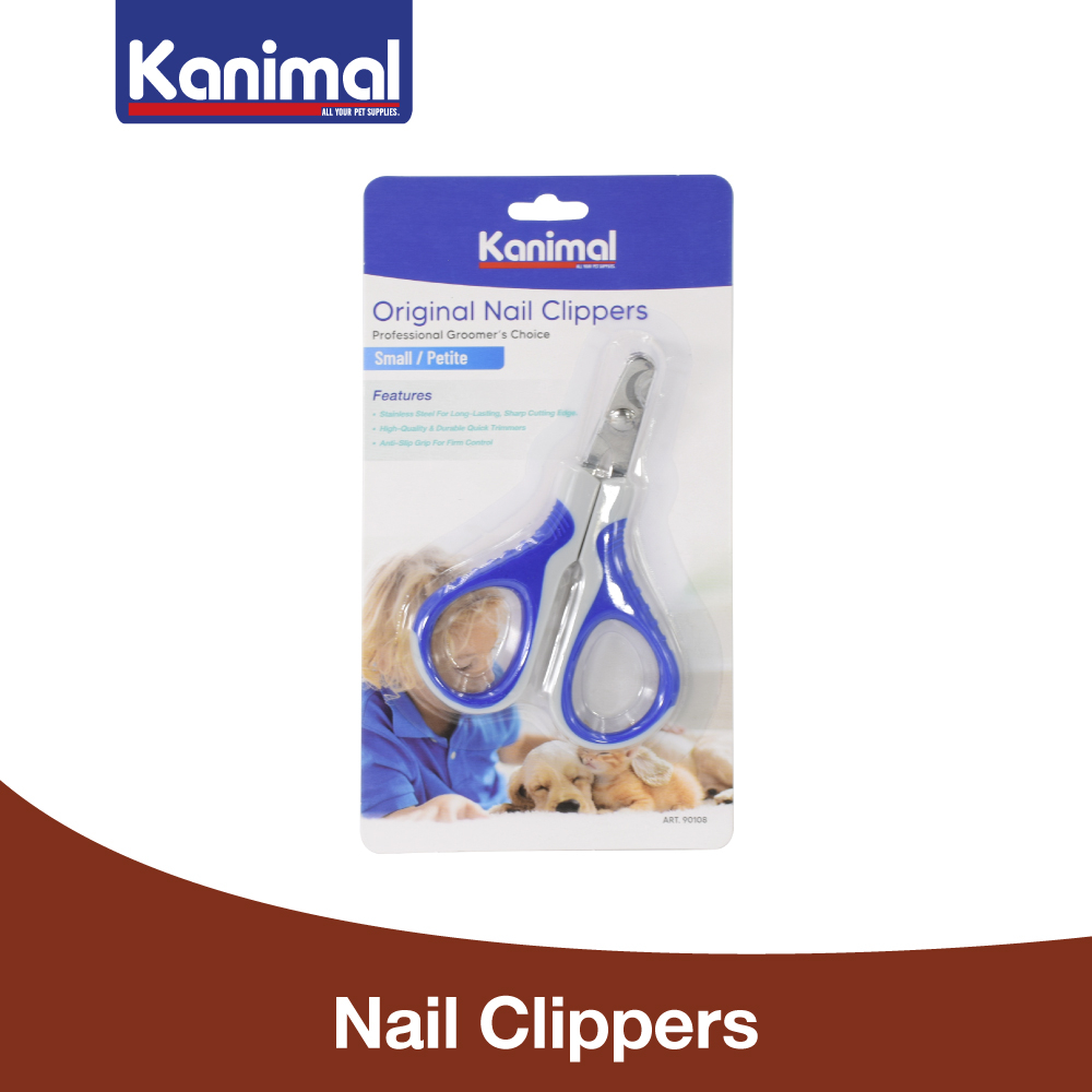 90108] Kanimal Original Nail Clippers กรรไกรตัดเล็บสัตว์เลี้ยง ตัดง่าย สําหรับสุนัข แมว กระต่าย Size S ขนาด 10x6.4 ซม