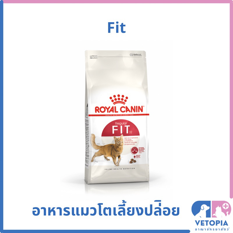 Royal Canin Fit อาหารแมวโตเลี้ยงปล่อย <2kg