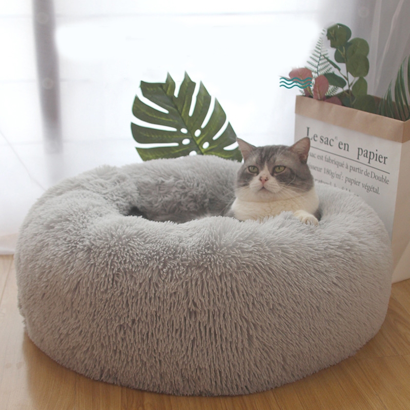 ที่นอนแมว ที่นอนสุนัข ที่นอนน้องแมว🐱ที่นอนสัตว์เลี้ยง*โดนัท*ขนนุ่ม นุ่มสบาย นุ่มฟู 🍭🍩ที่นอนหมา สัตว์เลี้ยงชอบ Thai