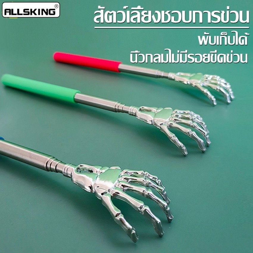 ไม้เกาหลัง นวดขนสัตว์เลี้ยง วัสดุสเเตนเลส ที่เกาหลังแมว สุนัข
