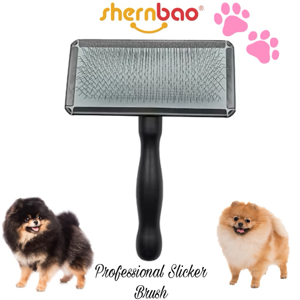 Slicker brush (Shernbao)แปรงลวดสําหรับขนสุนัขและแมว
