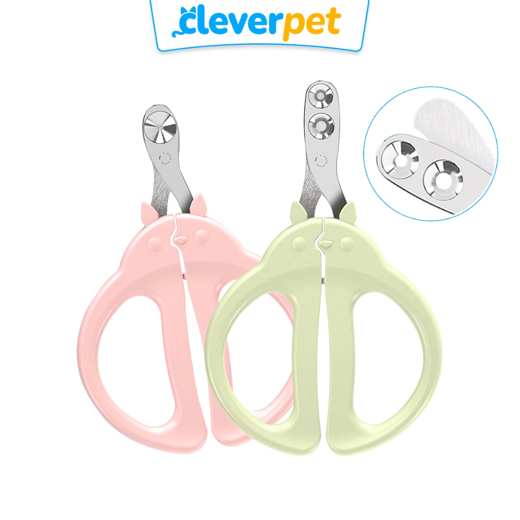CleverPet กรรไกรตัดเล็บแมวและสุนัข แมว กรรไกรตัดเล็บสัตว์เลี้ยง Dog Cat Nail Clipper
