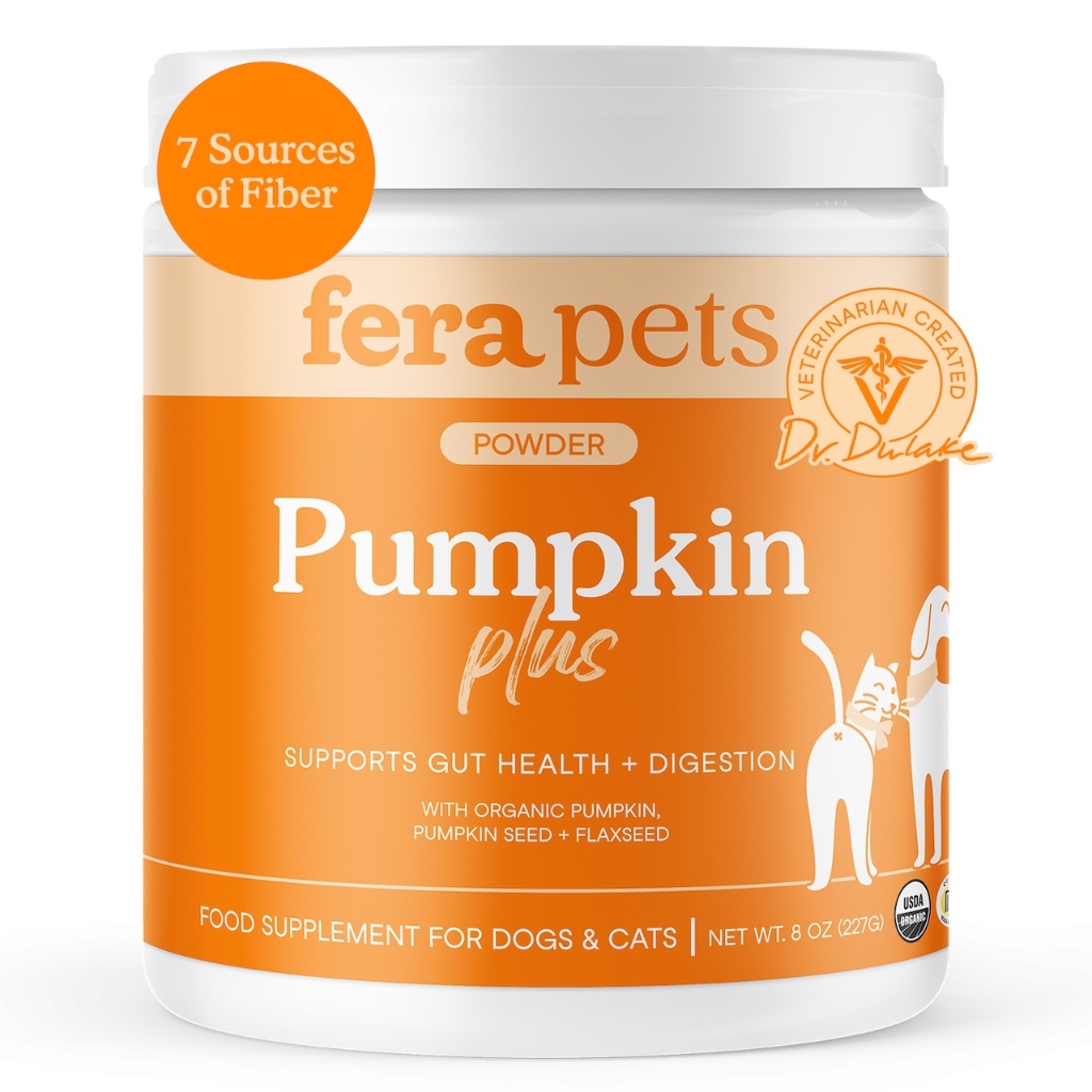 Fera pets Pumpkin Plus Fiber for dogs and cats