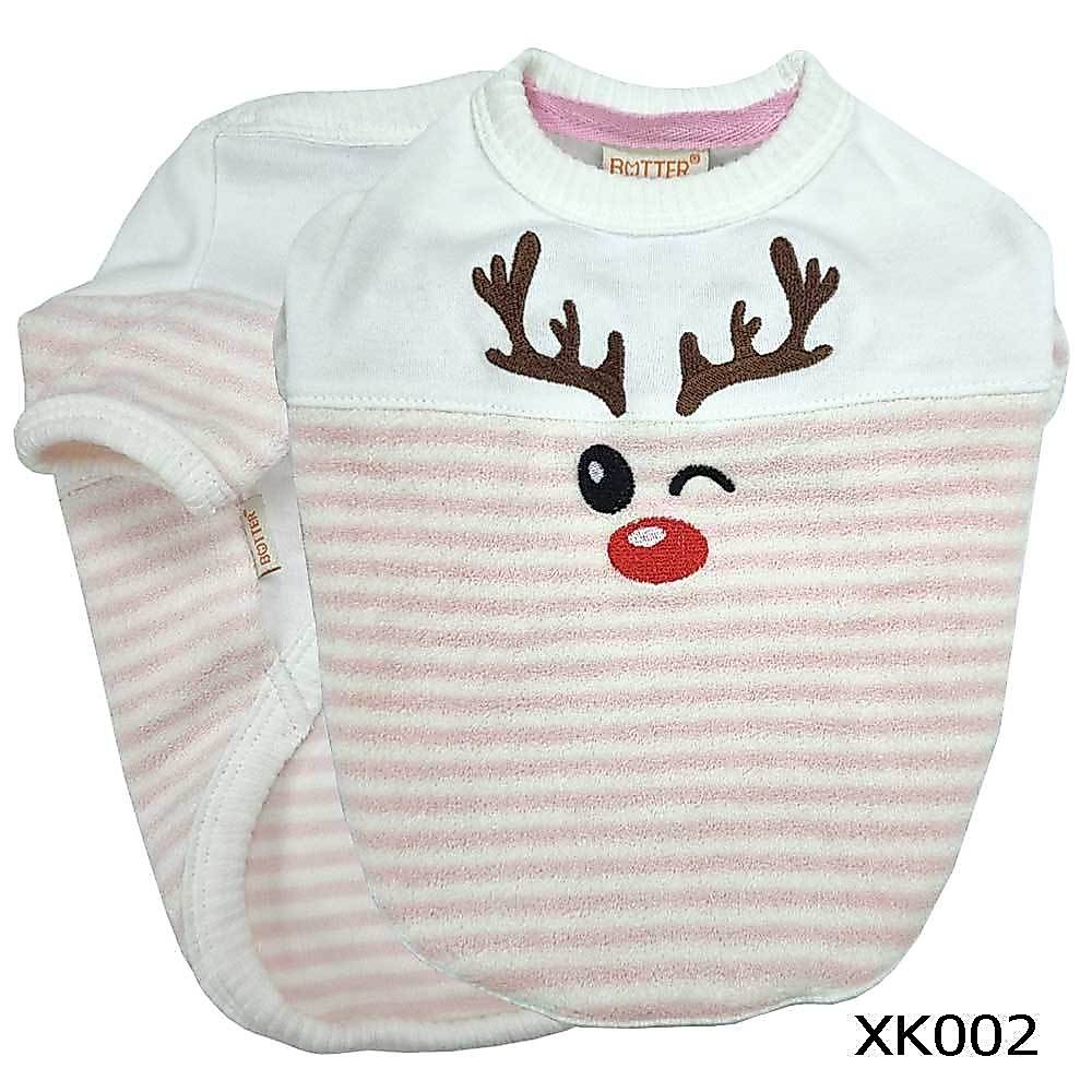 DOGWEAR เสื้อยืด เสื้อX-mas สําหรับสุนัข แมว หรือ สัตว์เลี้ยง Brand Butter รุ่น XK002