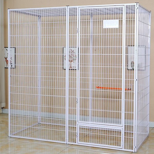 กรงแมว 2-4 ชั้น Pet Cage กรงแมวขนาดใหญ่ กรงสัตว์เลี้ยง พื้นที่กว้าง ประกอบง่าย พับเก็บได้ สําหรับแมวหลายตัว กรงกระต่าย