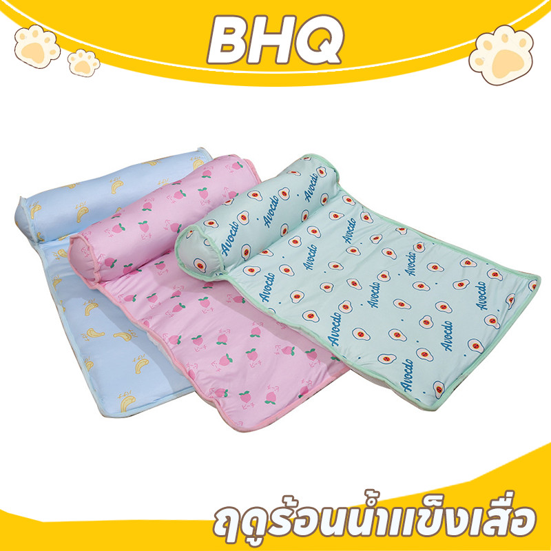 BHQ Pet Cool mat แผ่นทําความเย็น ที่นอนเย็น เบาะนอนเย็น สําหรับสุนัขและแมว ขนาดS/L