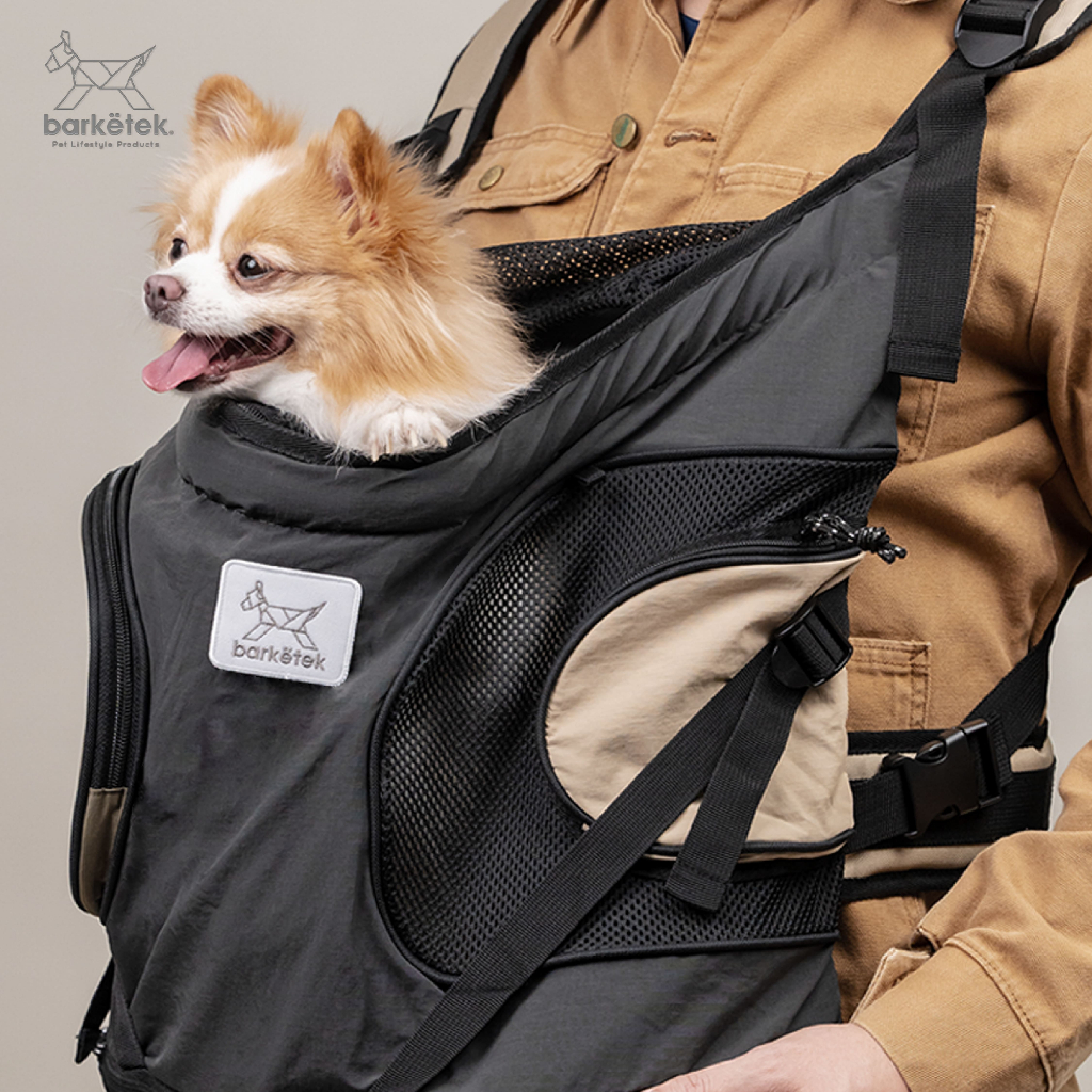 New BARKETEK : FRONTPACK กระเป๋าสะพายไหล่ สําหรับสัตว์เลี้ยง Size S