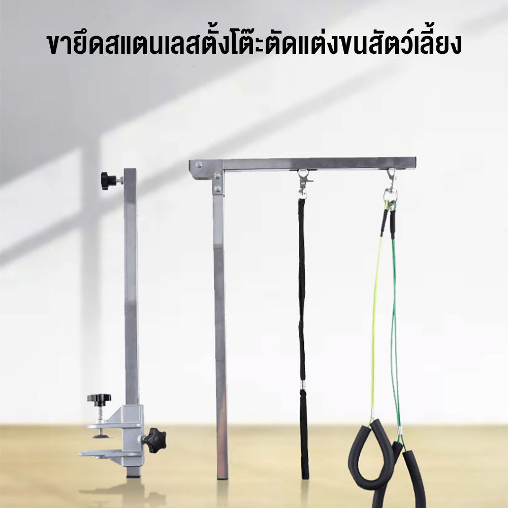 โครงโต๊ะตัดแต่งขนสุนัขและแมว โครงโต๊ะตัดแต่งขนสัตว์เลี้ยงที่ไม่เสียรูปง่าย