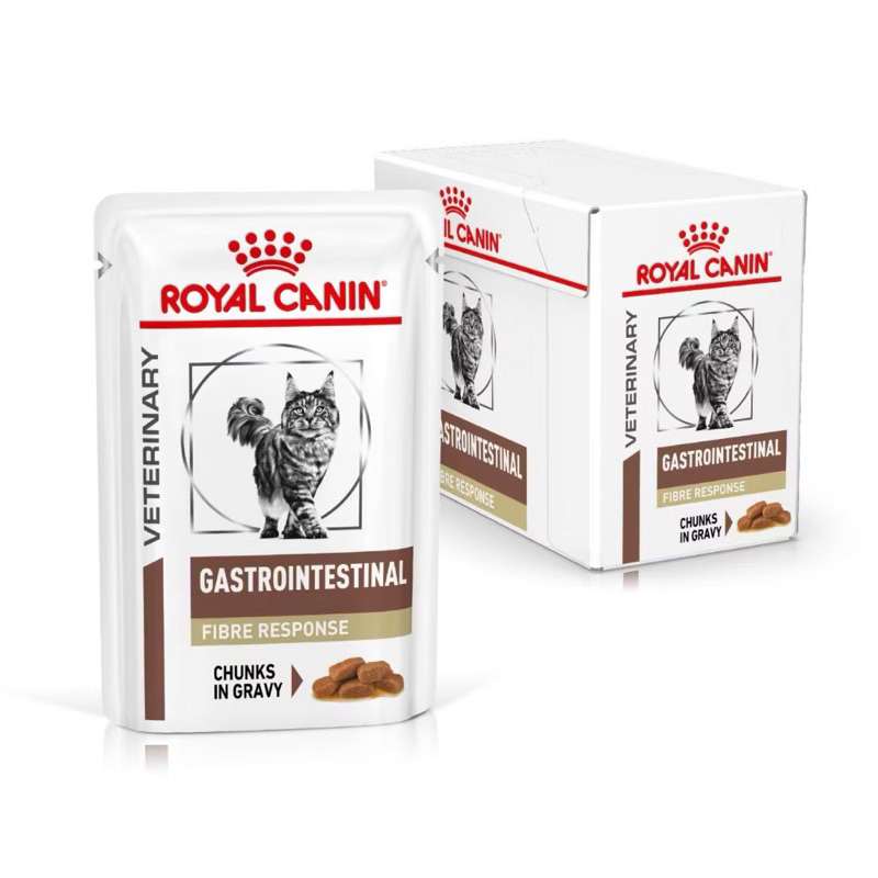 Royal Canin Gastrointestinal Fibre response อาหารเปียกไฟเบอร์ สําหรับแมวท้องผูก