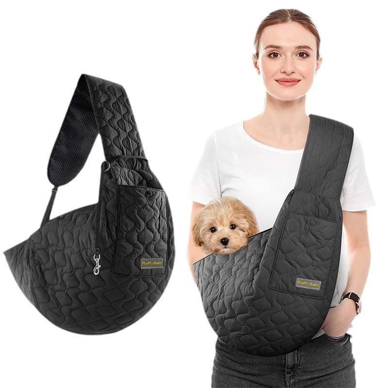 กระเป๋าเป้สะพายหลังสัตว์เลี้ยง Outing Cat Bag Crossbody Dog Bag Travel มีสไตล์และพกพา
