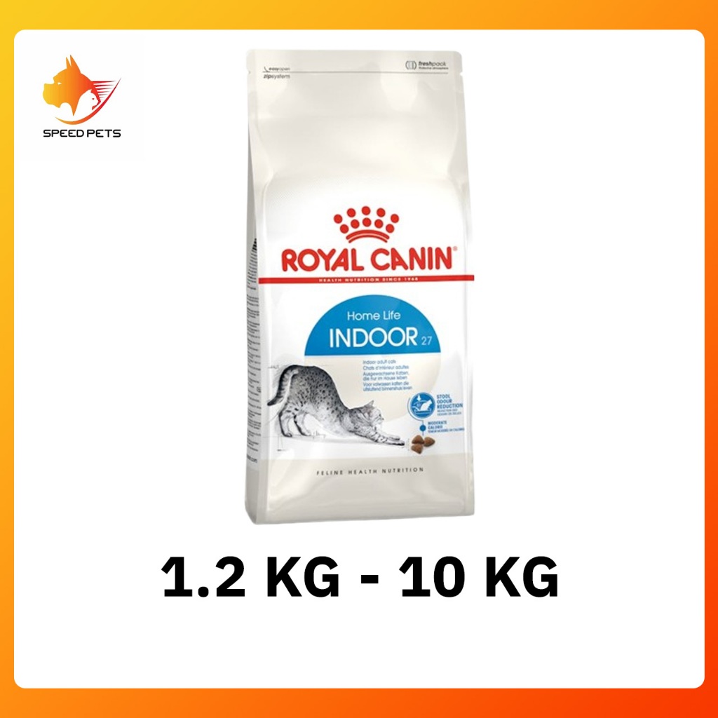 Royal Canin Indoor Cat โรยัล คานิน อาหารแมว อาหารแมวเลี้ยงในบ้าน ขนาด 1.2kg - 4kg