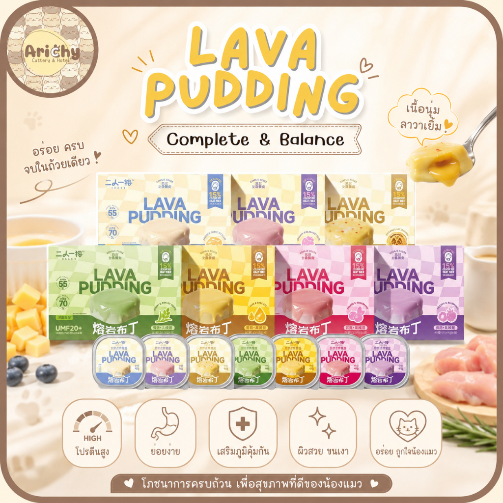 Erone Lava Pudding (Complete & Balanced)