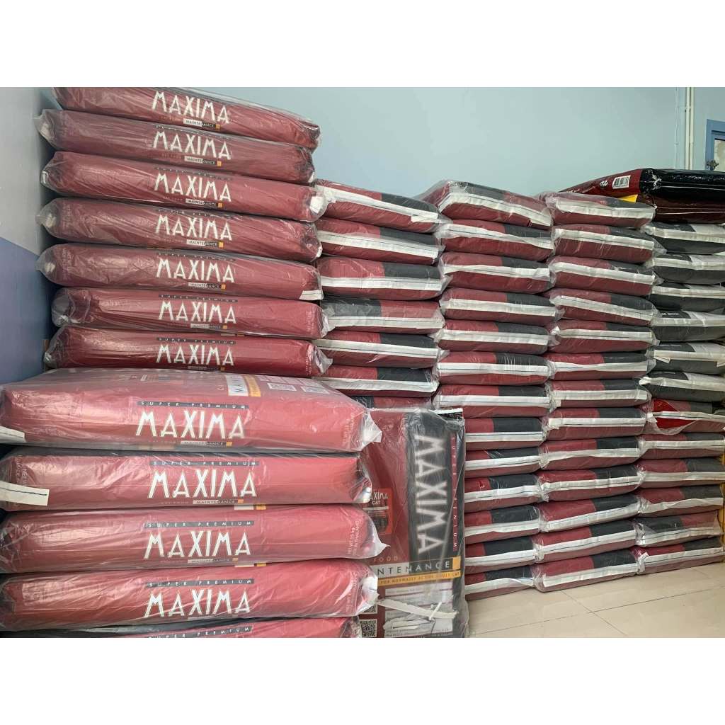 MAXIMA อาหารแมว กระสอบ 15kg รสแกะ สําหรับแมวโตทุกสายพันธุ์