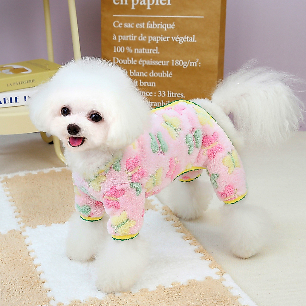 เสื้อกันหนาวสําหรับสุนัขและแมว มีหลายสีให้เลือก เนื้อผ้าคุณภาพดี ใส่สบาย