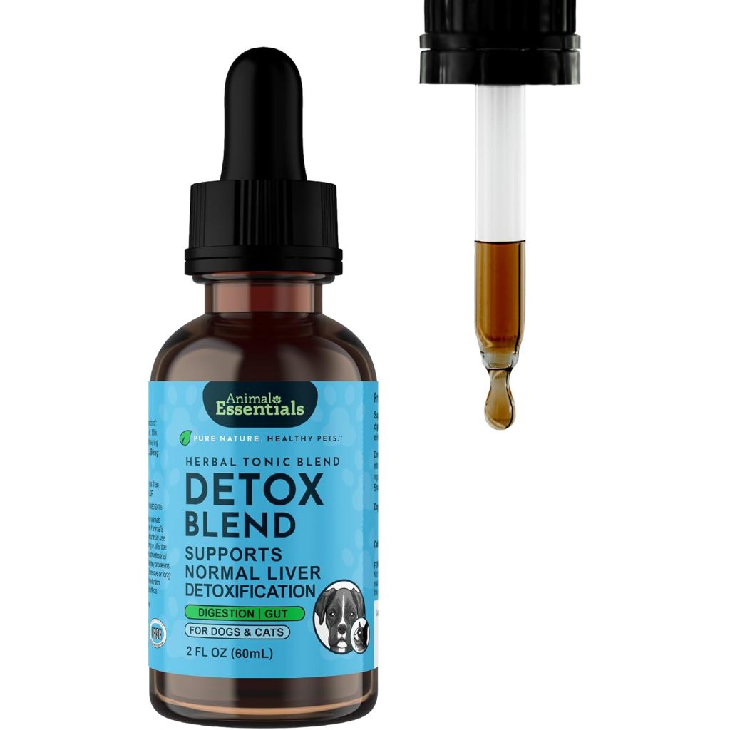 Pet Organic Detox Blend สําหรับสุนัข-แมว บํารุงตับ ดี-ท็อกตับ ฟื้นฟูตับ ขับของเสียออกจากตับ ผลิตอเมริกา
