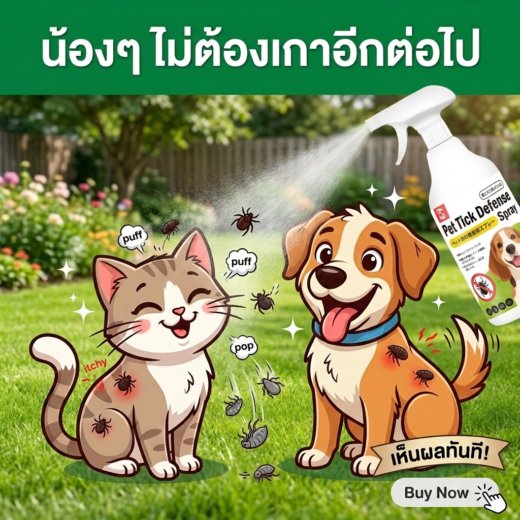 ฉีดปุ๊บเห็นผล ปราศจากเห็บหมัดทันที! 🐾 กําจัดเห็บและหมัด 500ml กําจัดหมัดหมา กําจัดแมว เห็บ สูตรพืช ปลอดภัย ไม่ทําร้ายสัตว์เลี้ยง