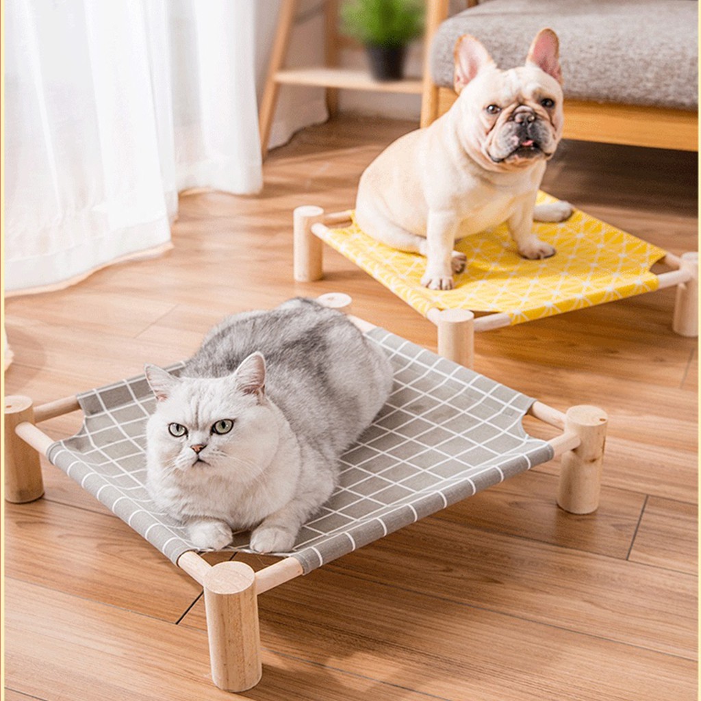 CAT ที่นอนแมว เปลแมว เตียงแมว ถอดง่ายใส่ง่าย พกพาสะดวก เคลื่อนย้ายง่าย ใช้พื้นที่ไม่เยอะ แข็งแรง รับน้ําหนักได้เยอะ