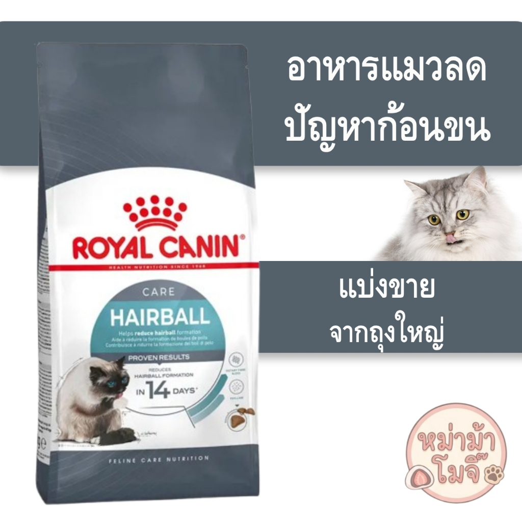 อาหารแมวดูแลปัญหาก้อนขนชนิดเม็ด Royal Canin Hairball Care