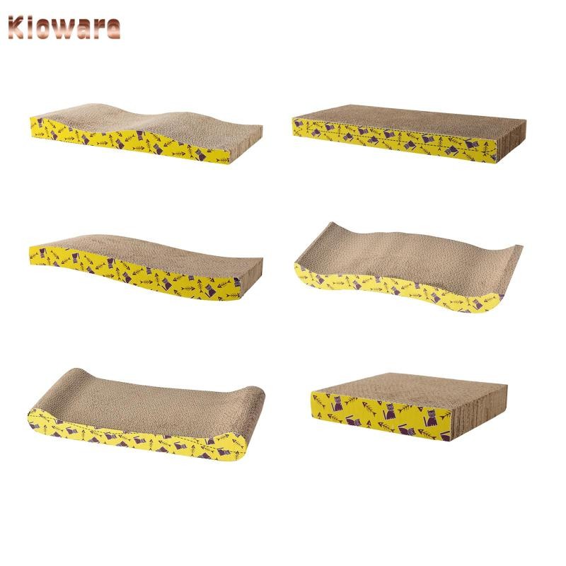 Kloware] Cat Scratcher กระดาษแข็ง Scratch Pad Nest Interactive ของเล่นการฝึกอบรม Scratcher Board เฟอร์นิเจอร์ Protector สําหรับ Play