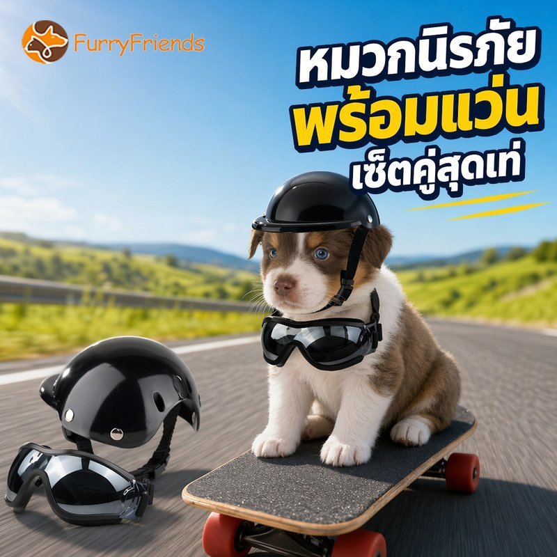 หมวกกันน็อคสัตว์เลี้ยง สําหรับแมว และสุนัข ทําจากพลาสติก ABS คุณภาพสูง มีเข็มขัดปรับได้