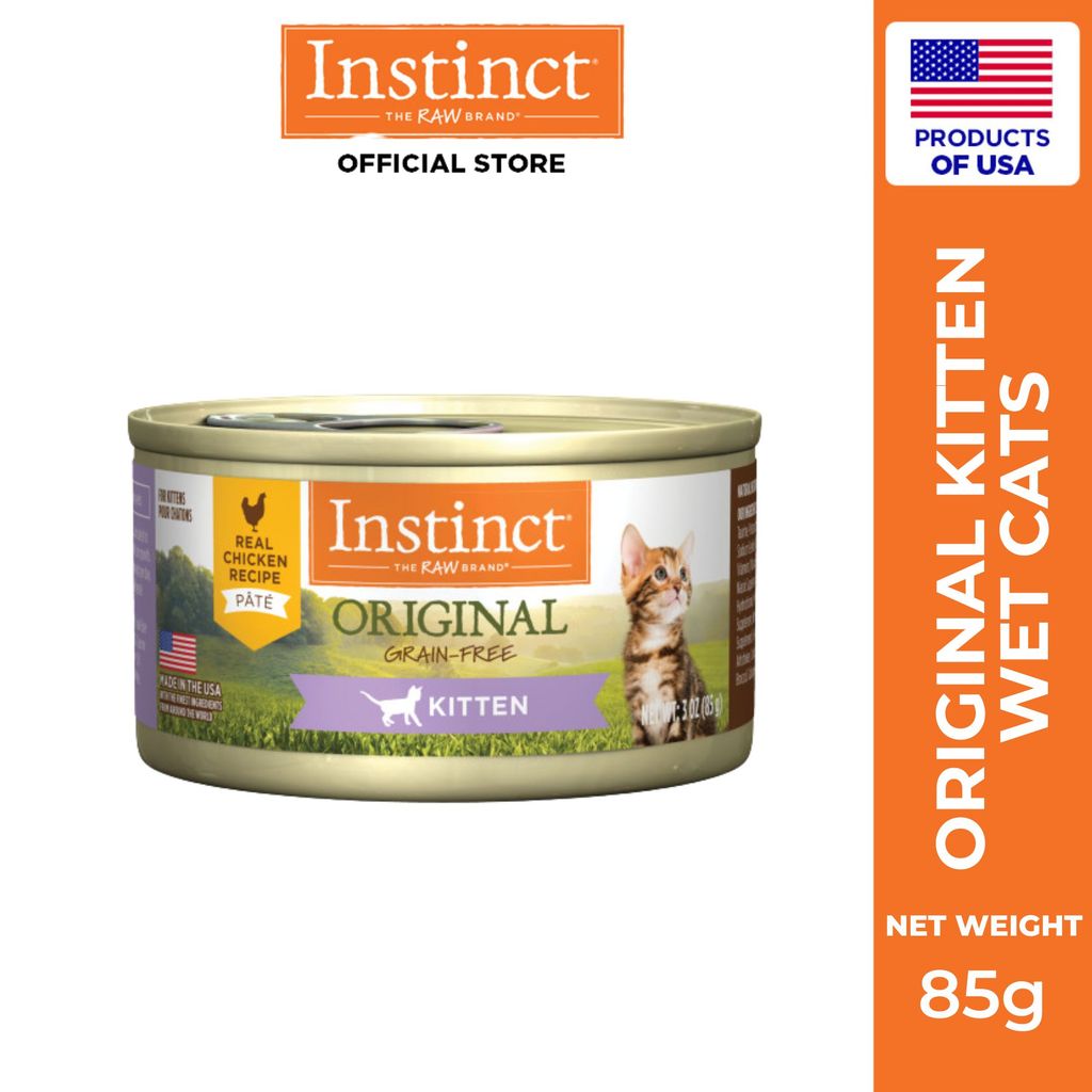 Instinct Original Kitten Chicken Wet Cat Food 85g