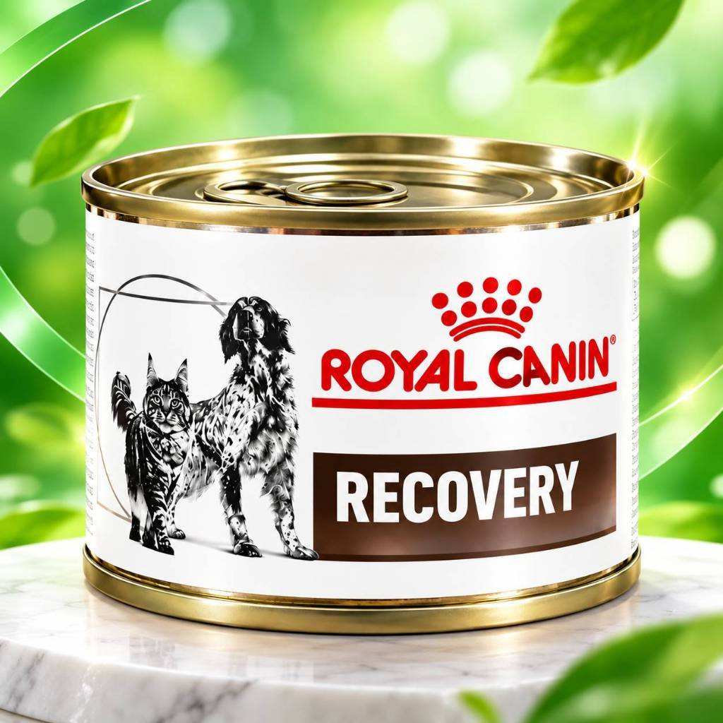 Royal Canin Recovery 195g (BBF:27/09/27) อาหารฟื้นฟูสุขภาพสุนัข/แมว อาจมีบุบจากขนส่ง รับได้ค่อยสั่งนะครับ
