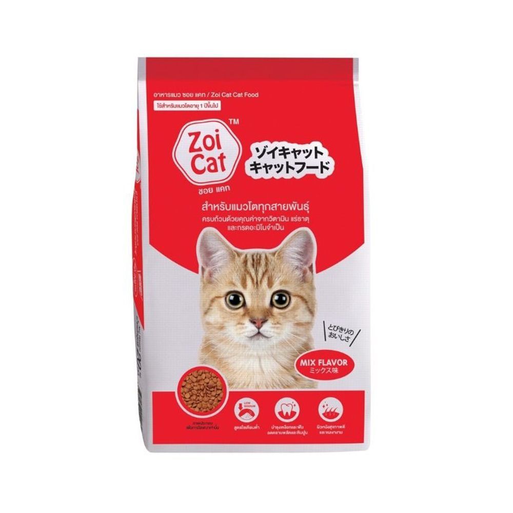 ซอยแคท อาหารแมว 1 มิกซ์ 1กก. ZOI CAT 1MIX 1 KG