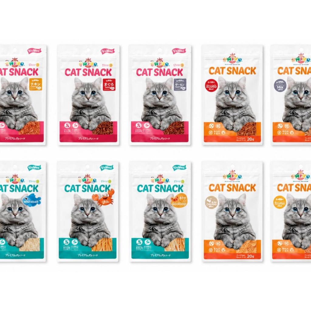 OKIKO โอกิโกะ CAT SNACK ขนมแมว ขนาด 27-30 g