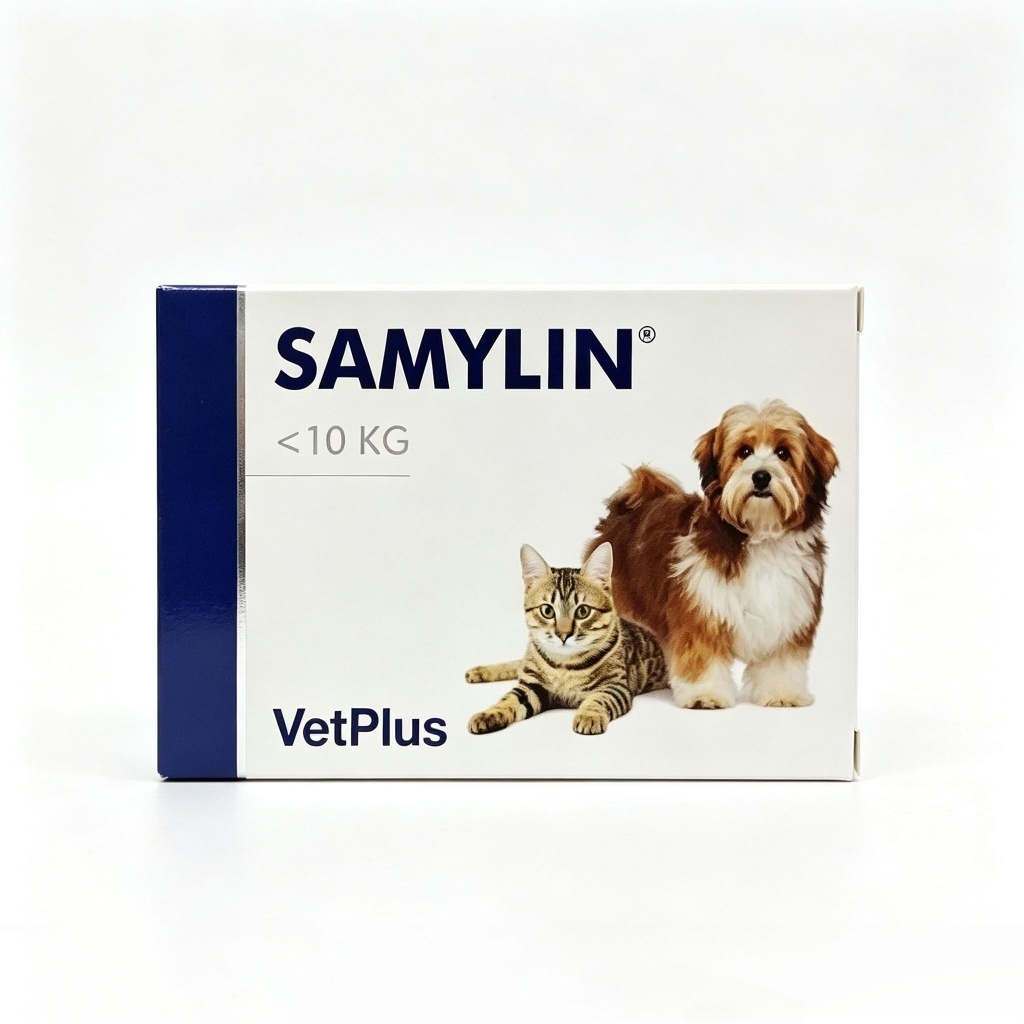 Samylin VetPlus อาหารเสริมสุนัขและแมว ดูแลสุขภาพตับ