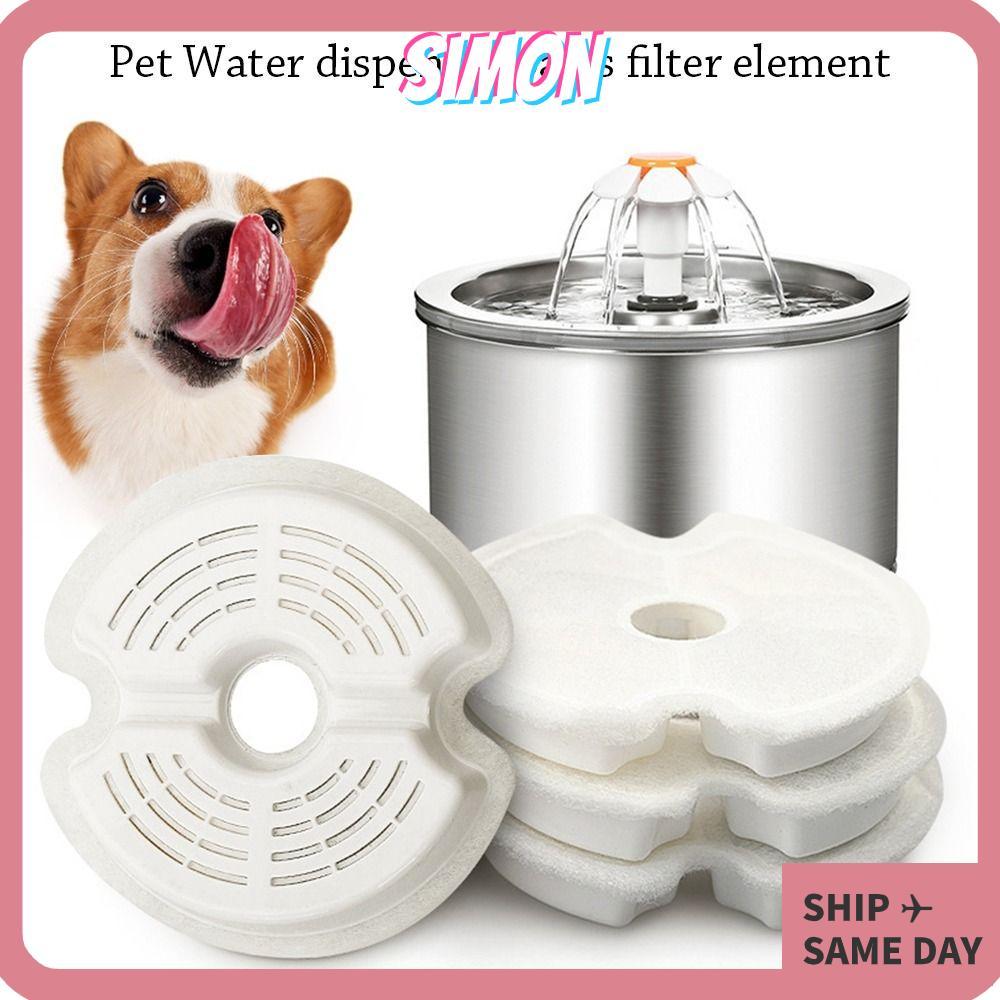 SIMON Pet Fountian Filter, Filterate เครื่องกรองน้ําดื่ม, อุปกรณ์แมวดอกไม้ทดแทน Cat