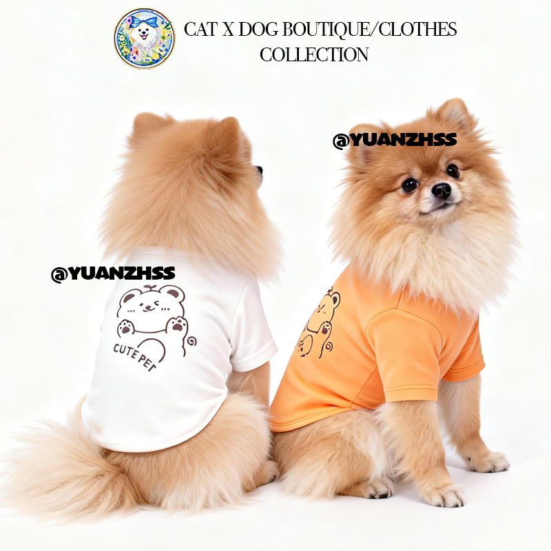 หมีน่ารักพิมพ์ฤดูหนาวเสื้อผ้าสัตว์เลี้ยงป้องกันการเย็บขนแกะผ้าเสื้อกันหนาวที่อบอุ่นสําหรับแมวสุนัขขายส่งอุปทาน
