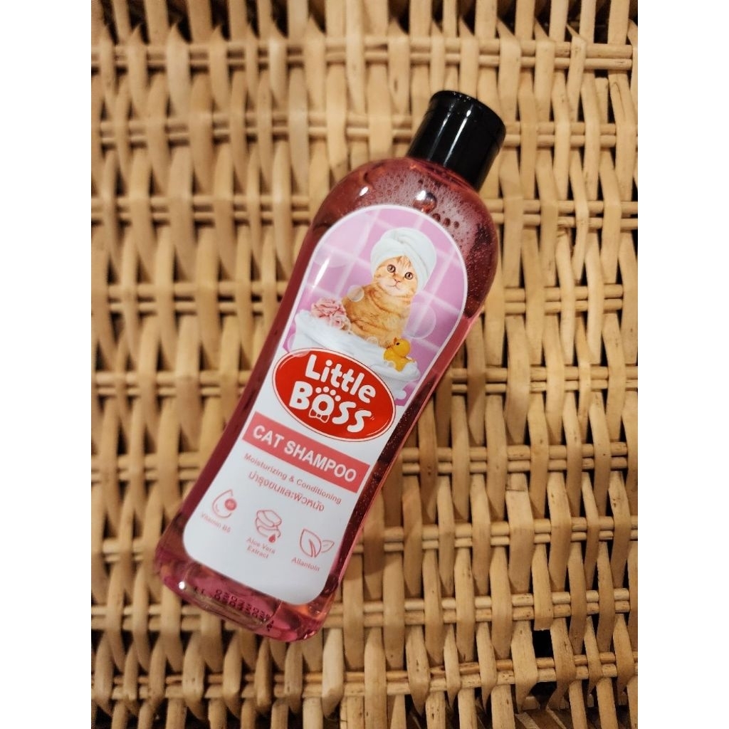 little Bosss Cat Shampoo แชมพูแมว สูตรบํารุงขนและผิวหนัง (ชนิดล้างออก) 250 ml