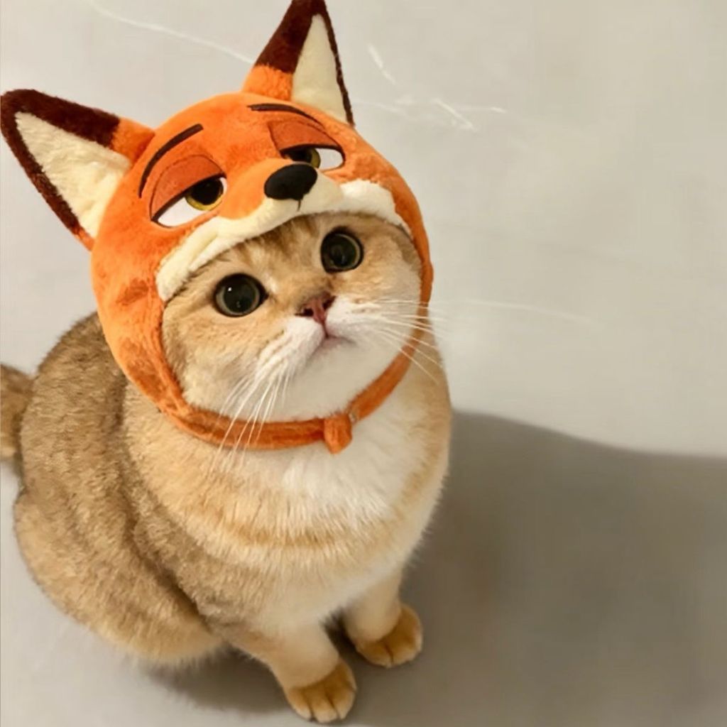 สินค้าบ้า Judy Nick Pet Dog Cat Hat Winter Thicken Rabbit Police Wear Headgear Warm Hat 3/13
