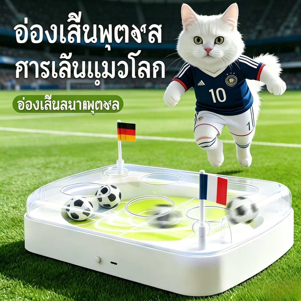 AFP ของเล่นแมว ของเล่นสัตว์เลี้ยง สนามฟุตบอลแมว