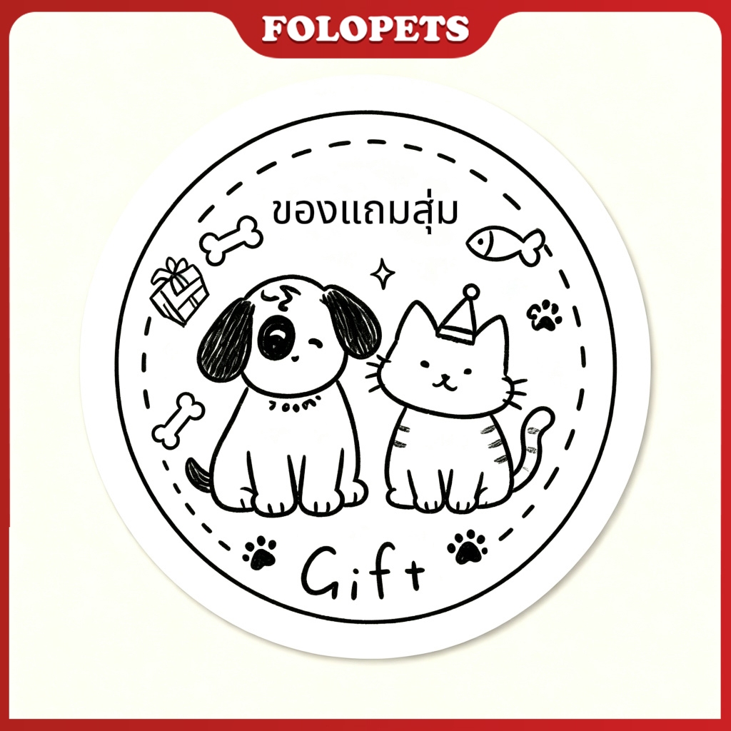 FOLOPETS: ของขวัญสุ่มซื้อมากกว่า 300 THB