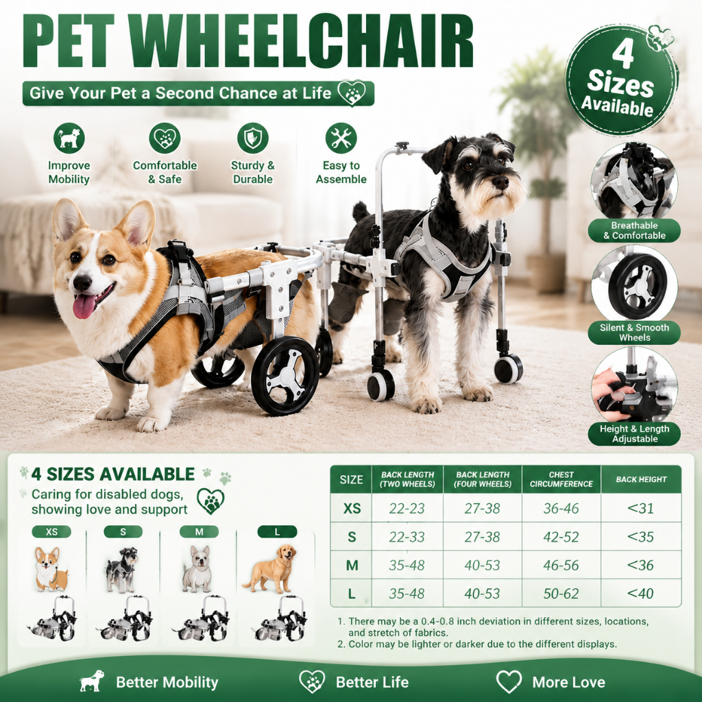 วิลแชร์แมวเล็ก วิลลแชร์สุนัข ขาหลังเดินไม่ได้ วีลแชร์หมา small cat dog Wheelchair วีลแชร์สุนัข รถเข็นสําหรับสัตว์พิการ