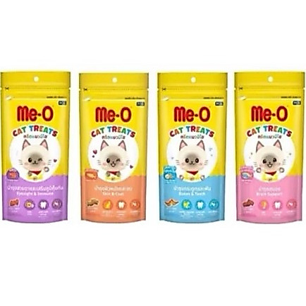 12ซอง) Me-O Treat มีโอ ทรีต ขนมแมว 50g