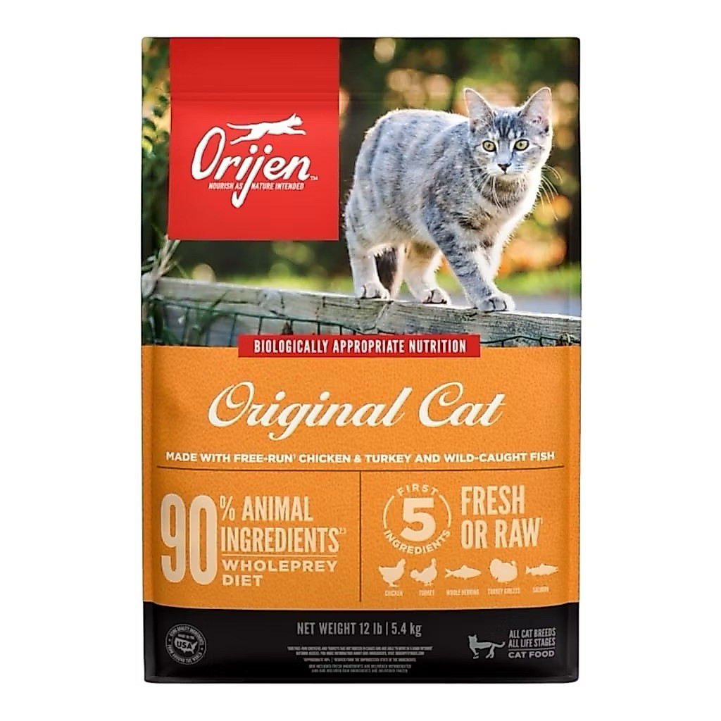 ORIJEN Original Cat โอริเจน ออริจินัล แคท สําหรับแมวทุกช่วงวัย ทุกสายพันธุ์ ขนาด340g-1.8kg