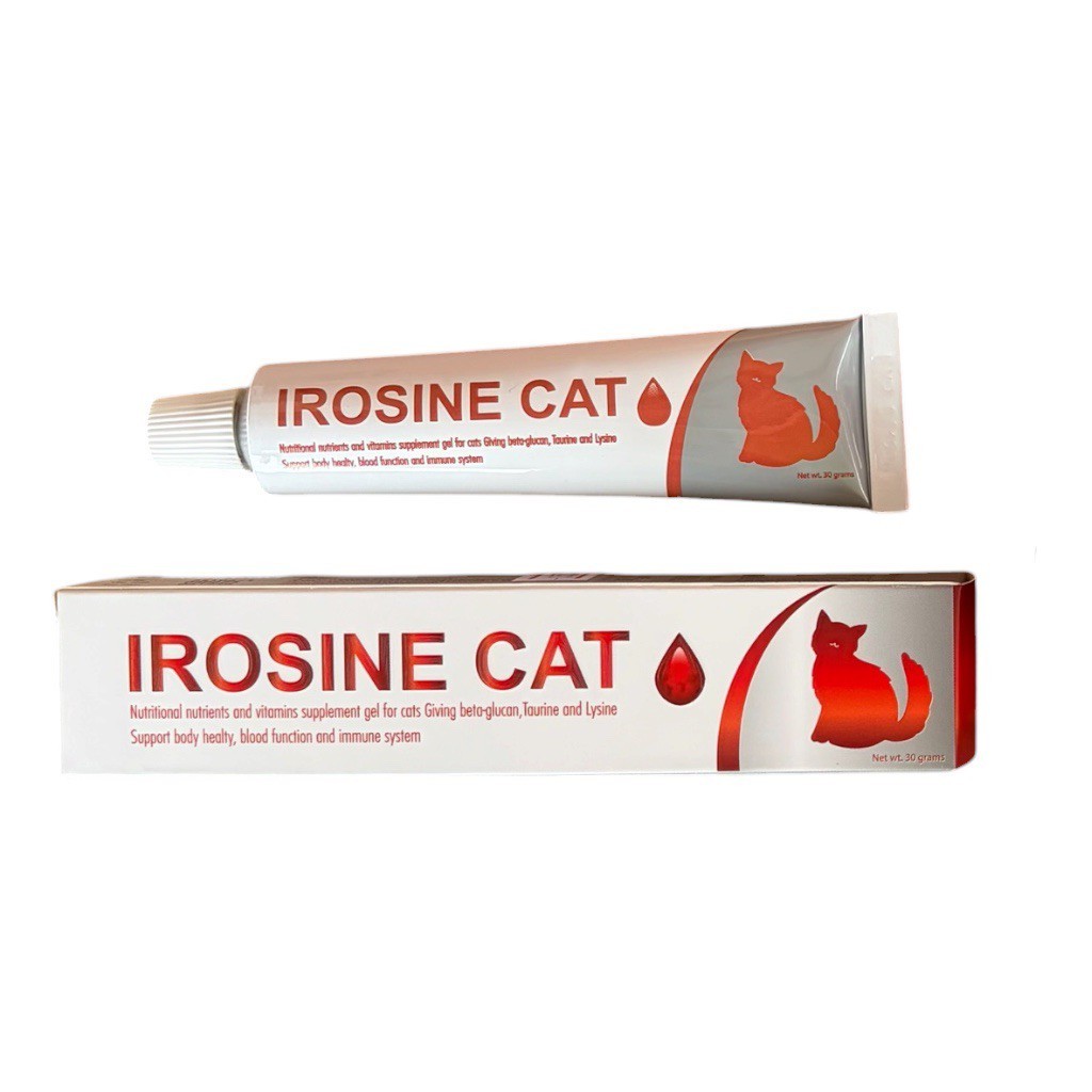 Irosine Cat ขนาด 30 กรัม วิตามินบํารุงเลือด สําหรับแมว แบบเจล