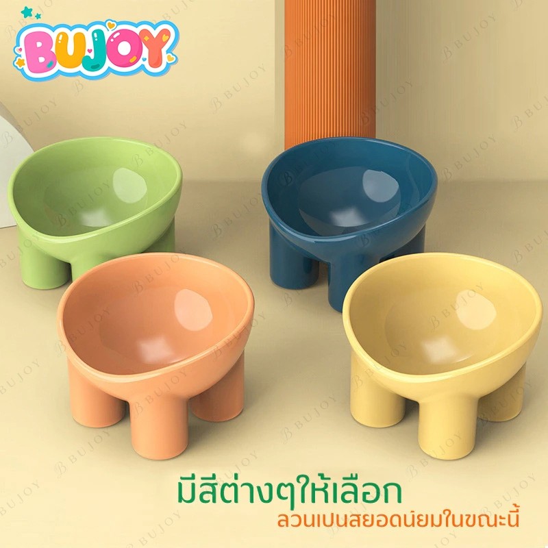 ชามกันมด แมว ชามอาหารแมว ชามอาหารสัตว์เลี้ยง ทรงเฉียง ชามอาหารสุนัข ที่วางอาหารสัตว์เลี้ยง เครื่องให้อาหารสัตว์เลี้ยง