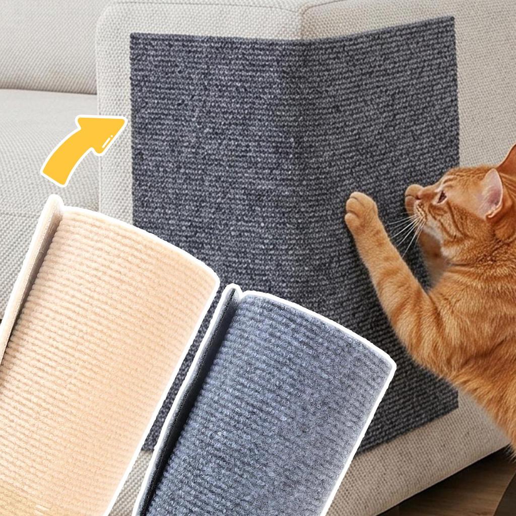 Cat Scratcher โซฟา Protector แมว Scratcher Pad Board ป้องกัน Trimmable Self-กาวพรมมุม DIY Cat Scratch Mat